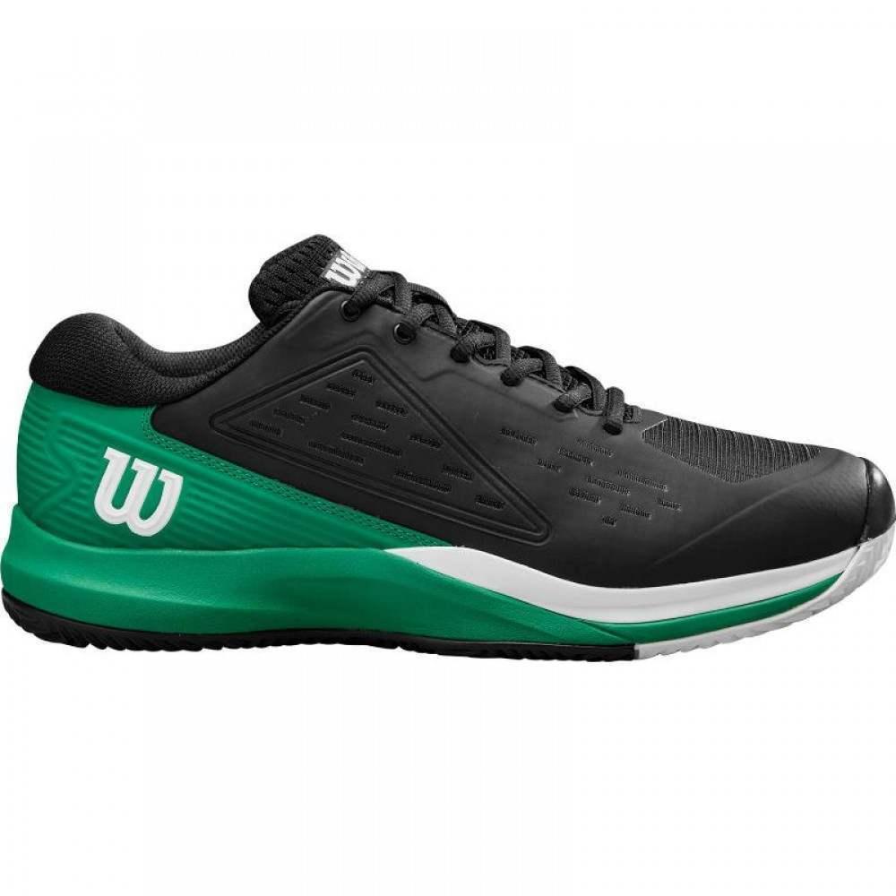Wilson Rush Pro Ace Clay Black Green